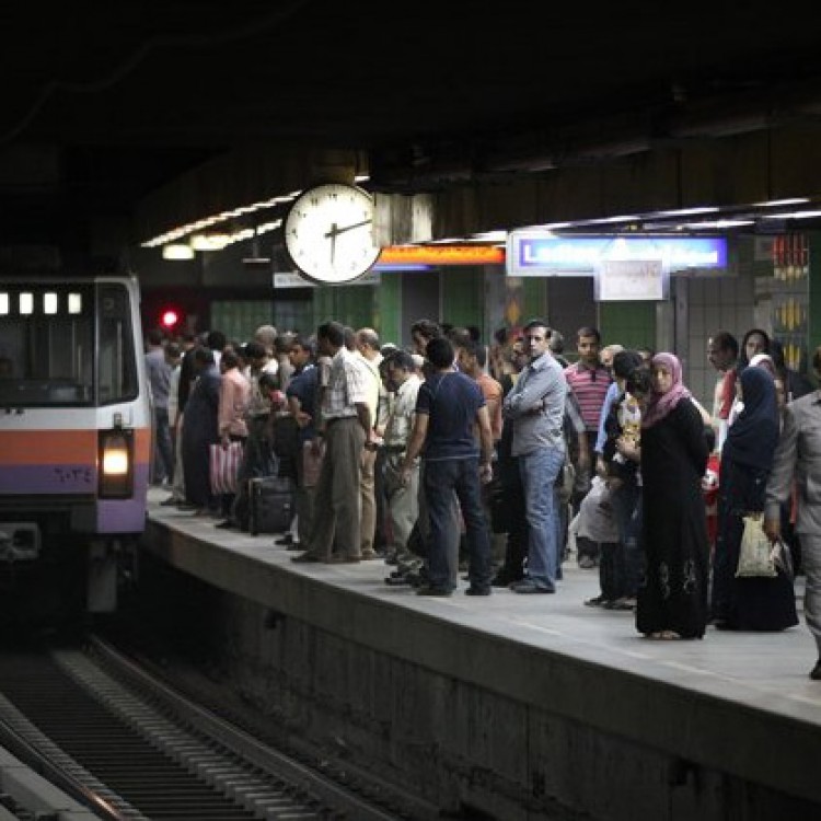 Al Sohadda Station, Greater Cairo Metro, Egypt
