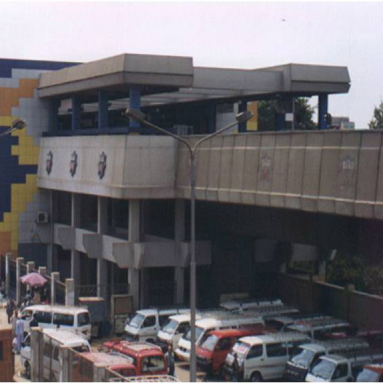 Greater Cairo Urban Subway - Shubra El Kheima Foot Bridge, Egypt